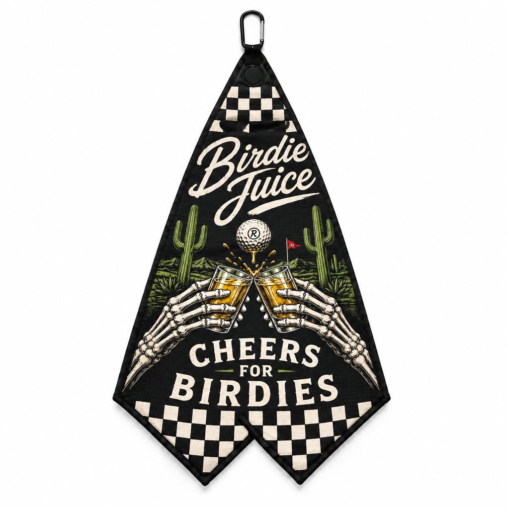 Cheers To Birdies Towel