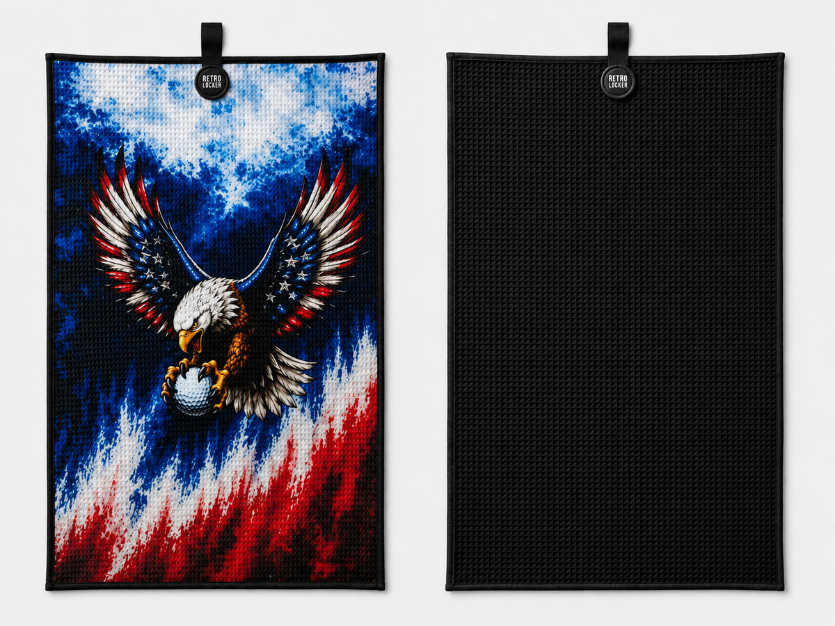 Eagle Golf Ball Towel