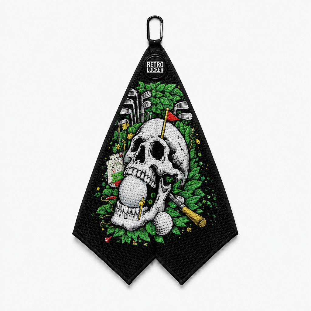 Golf Skull Towel