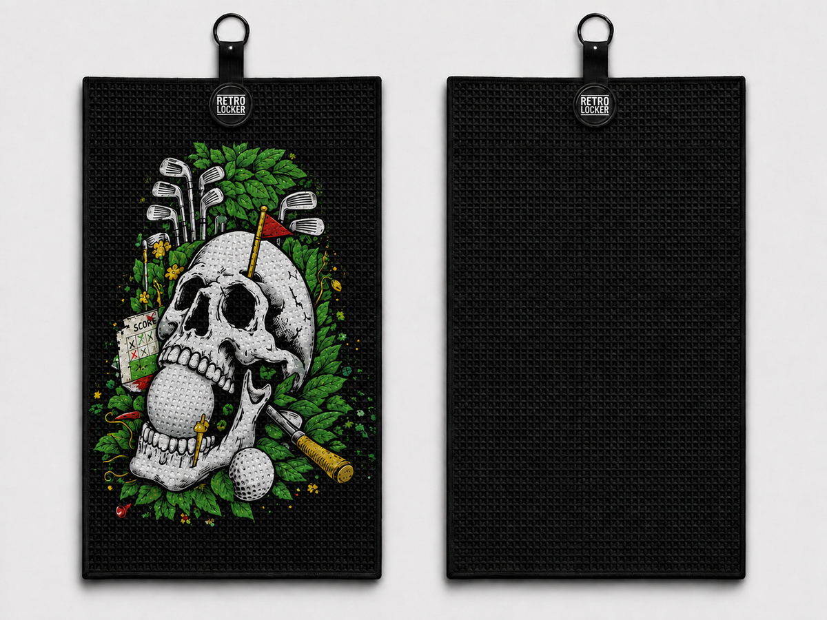Golf Skull Towel