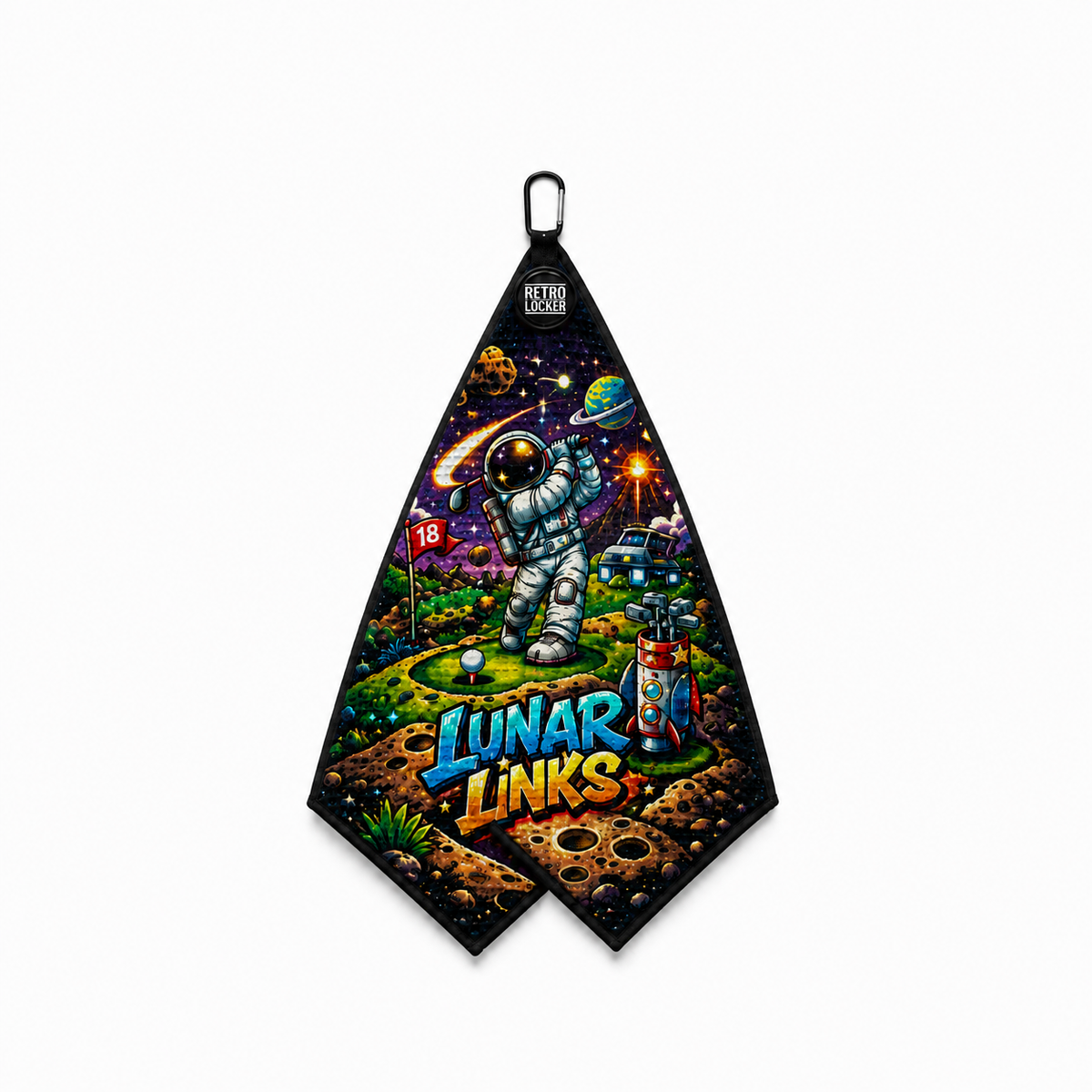 Lunar Links Towel