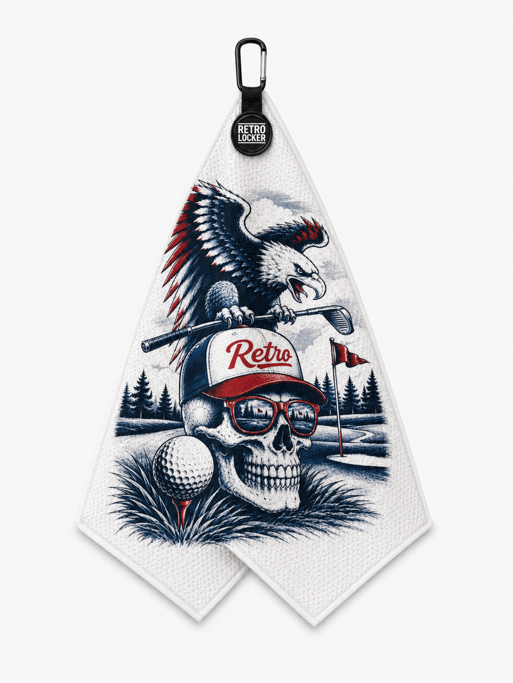 Retro Eagle Towel
